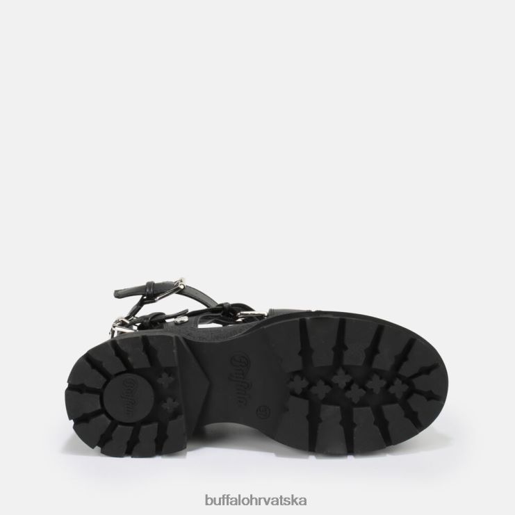 crno Buffalo rude up sandala s platformom veganska |sandale TDD6T764